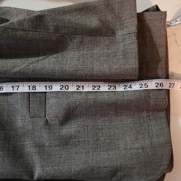Alfred Dunner 3 Button Closure Shacket Career Petite Plaid Blazer Size 12p - Picture 6 of 6